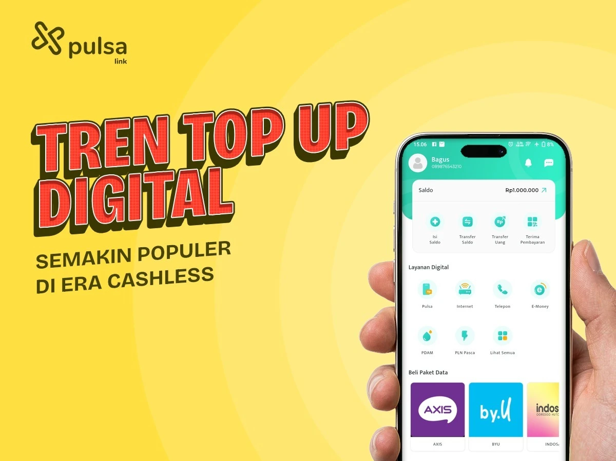 Tren Top Up Digital Semakin Populer di Era Cashless